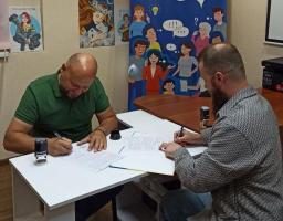 Продовжуємо налагоджувати контакти та співпрацювати по різним напрямкам задля задоволення нагальних потреб ВПО: підписано Меморандум про співпрацю