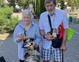Відбулась виїзна видача гуманітарної допомоги в с.Гора Бориспільського району