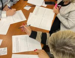 Про роботу хабів Сватівщини на минулому тижні: гуманітарний хаб Нижньодуванської СВА в м.Харків
