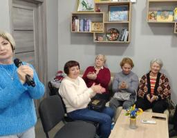 В Київському хабу Нижньодуванської громади працює клуб зустрічей ВПО