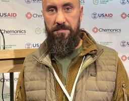 Відбувся Форум “Розвиток громад в умовах війни”  - Сватівщину на заході представляв начальник Красноріченської селищної військової адміністрації Михайло Хуторянський.