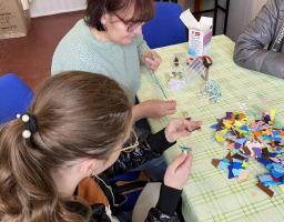 Творче заняття для дітей ВПО: виготовлення брелоків як спосіб розвитку моторики та відпочинку