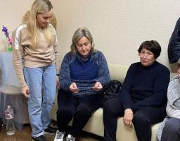 Для ВПО Луганщини провели захід «Світ без насильства» у межах Всеукраїнської акції «16 днів проти насильства»