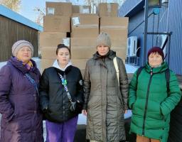 Внутрішньо переміщені особи Коломийчиської громади, які зареєстровані у Харкові, отримали гуманітарну допомогу від Уряду німецької землі Гессен.