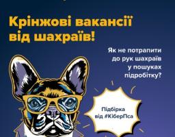 Шукаєш підробіток? Будь обережним, щоб не натрапити на вакансії від аферистів!