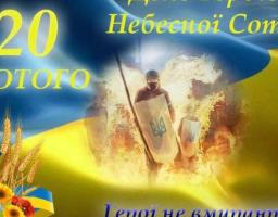 Звернення керівників району до Дня Героїв Небесної Сотні