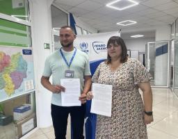 Продовжуємо співпрацю для підтримки внутрішньо переміщених осіб