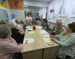 Слово, що лікує душі: творча зустріч переселенців Луганщини