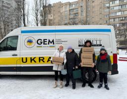 Нижньдуванський гумантарний хаб у м.Київ розпочинає видачу допомоги у лютому