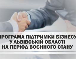 Програма Підтримки бізнесу у Львівській області на період воєнного стану на 2023 рік від Львівської обласної військової адміністрації