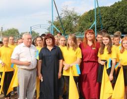 На Сватівщині відзначили День Державного Прапора України