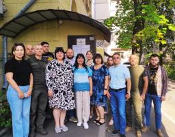 На базі Нижньодуванського гуманітарного штабу в м. Харкові вібулась нарада