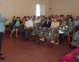 Виїзний прийом громадян та зустріч з активом Нижньодуванської громади 