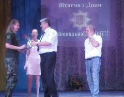 У Сватівському районі привітали працівників поліції