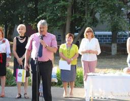 Дмитро Мухтаров завітав на свято Першого дзвоника