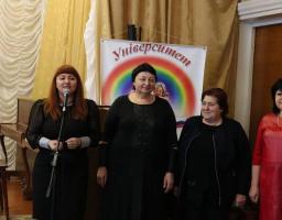 Ганна Лемешко привітала жінок «Університету третього віку» з Міжнародним жіночим святом 8 Березня
