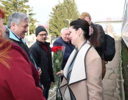 Міністр у справах ветеранів України Ірина Фріз відвідала Сватівщину
