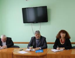 Апаратна нарада у голови Сватівської райдержадміністрації 