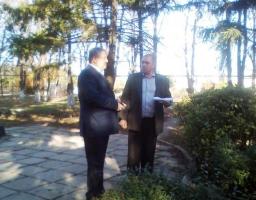 Дмитро Мухтаров віддав шану загиблим у роки Другої світової війни
