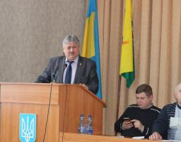 Керівний склад райдержадміністрації взяв участь у черговому засіданні сесії районної ради