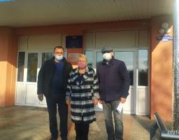 21 жовтня голова Сватівської райдержадміністрації Олег Сліпець відвідав Коломийчиську територіальну громаду