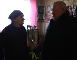 Олексій Либа зустрівся з бабусею загиблого учасника АТО Валентиною Рибальченко 