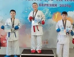 Вихованець Сватівської міської ДЮСШ зайняв 2 місце у Відкритому Чемпіонаті Одеської області з годзю-рю карате-до
