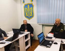Обговорили питання взаємодії роботи гуманатарних хабів Попаснянської міської та Нижньодуванської селищної військових адміністрацій