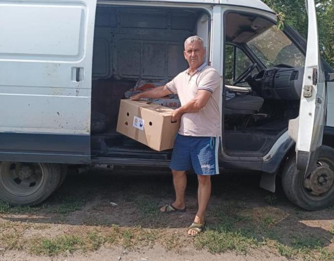 Гуманітарна допомога для мешканців Красноріченської громади у Слов’янську