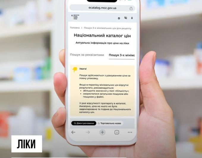 Нова функція електронного рецепта: як дізнатися найвигіднішу ціну на ліки