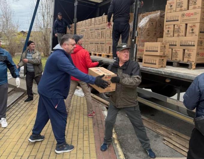 Гуманітарний хаб Лозно-Олександрівської СВА отримав допомогу від міжнародних партнерів